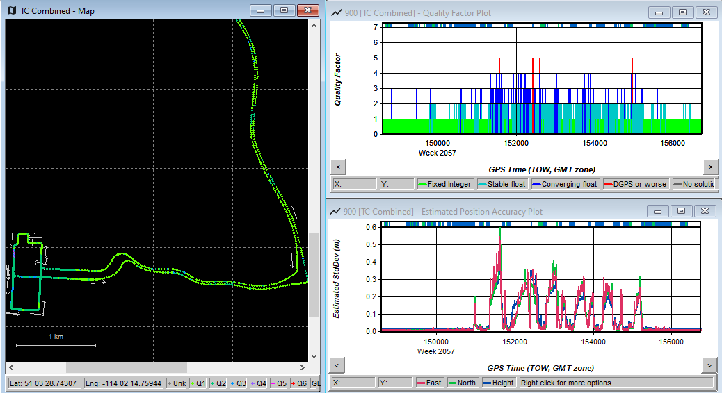 Quality factors in Waypoint software