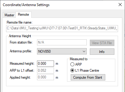 How to add a user antenna in GrafNav or Inertial Explorer